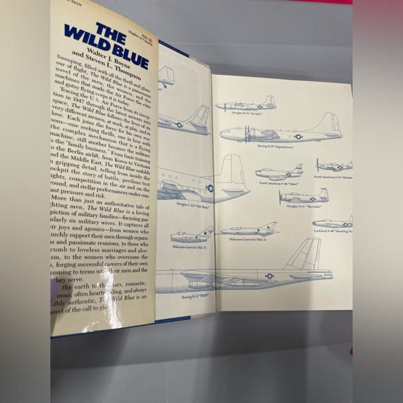 The Wild Blue Hardcover Book : US Air Force History Novel - Picture 3 of 4